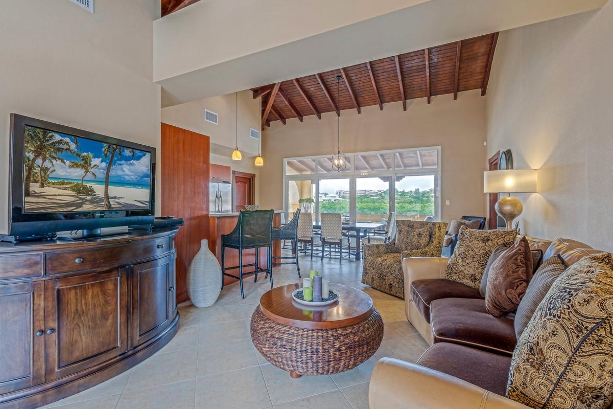 Villa rental St Martin - Living room